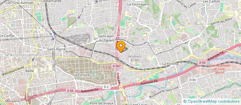 localisation de l'entreprise MADAME SARAH HERSZKOWICZ à MARSEILLE