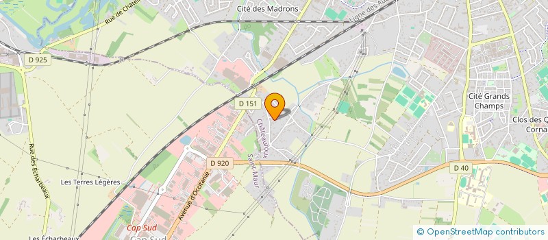 localisation de l'entreprise MADAME SARAH HIZOUNE à CHATEAUROUX