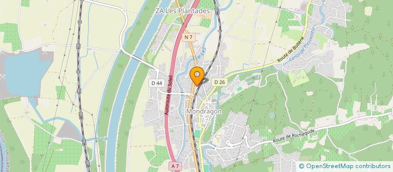 localisation de l'entreprise MADAME SARAH HOSNI  MONDRAGON