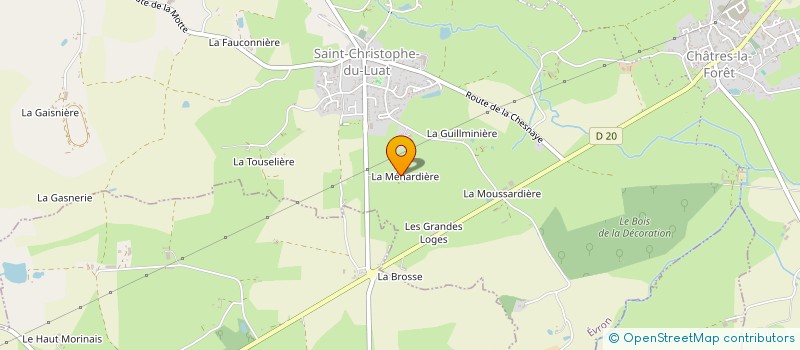 localisation de l'entreprise MADAME SARAH HUBERT  EVRON