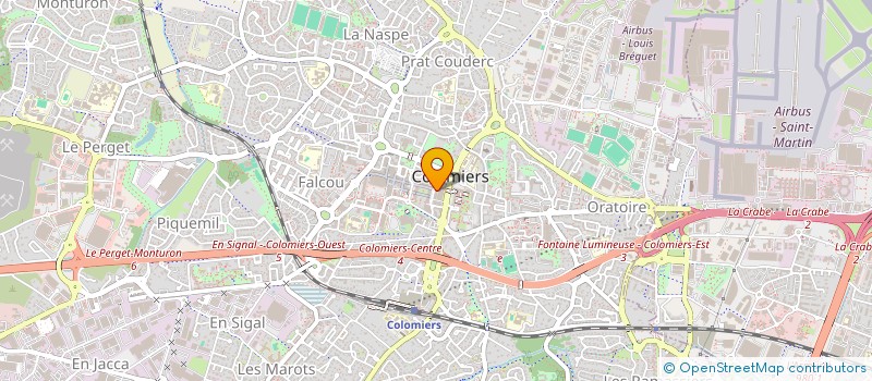 localisation de l'entreprise MADAME SARAH HUGOT à COLOMIERS