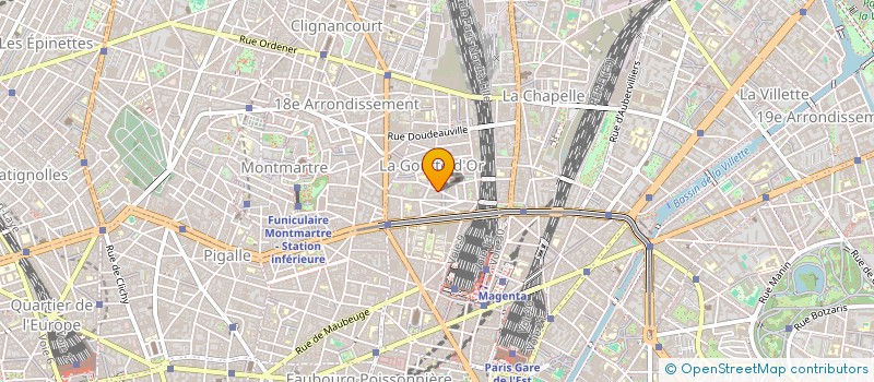 localisation de l'entreprise MADAME SARAH HUGOUNENQ  PARIS