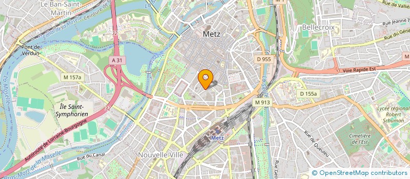 localisation de l'entreprise MADAME SARAH HUIN  METZ