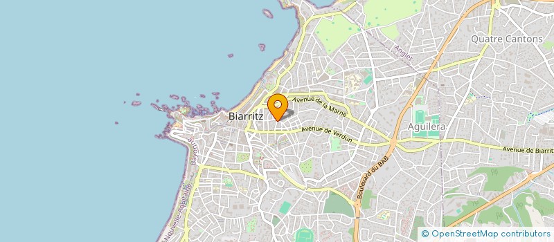 localisation de l'entreprise MADAME SARAH HUNT à BIARRITZ