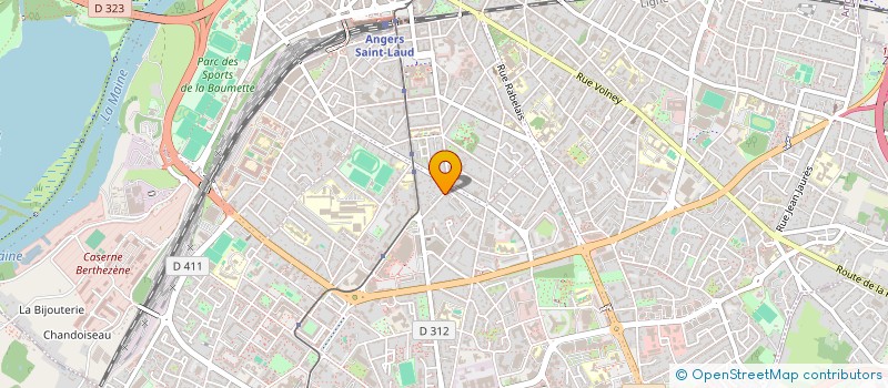 localisation de l'entreprise MADAME SARAH HURSON à ANGERS