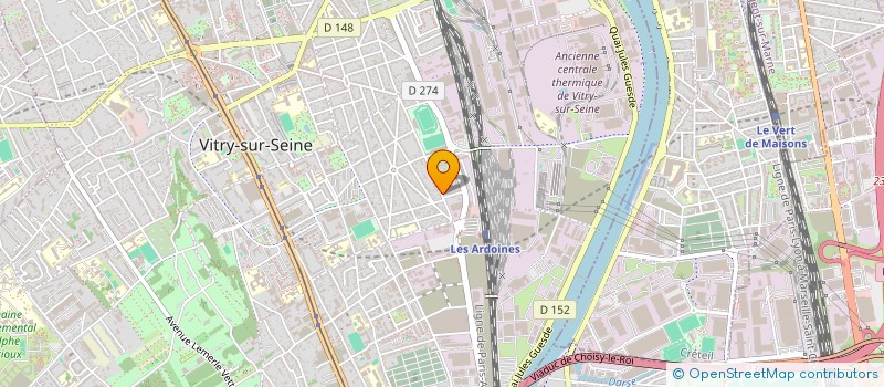 localisation de l'entreprise MADAME SARAH IBARI à VITRY-SUR-SEINE