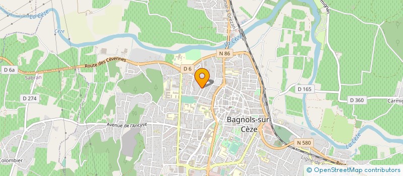 localisation de l'entreprise MADAME SARAH IGLLA à BAGNOLS-SUR-CEZE