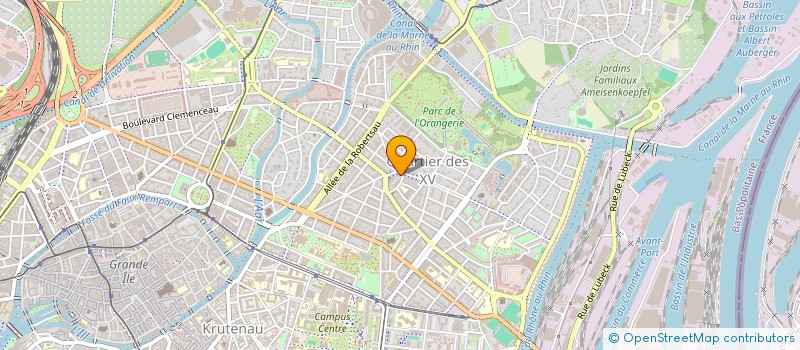 localisation de l'entreprise MADAME SARAH ITTAH à STRASBOURG