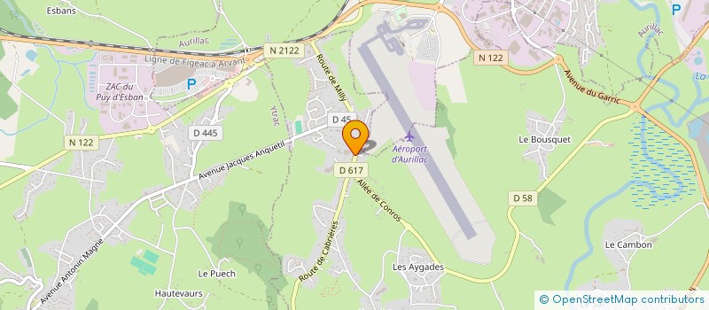 localisation de l'entreprise MADAME SARAH IZOULET à ARPAJON-SUR-CERE