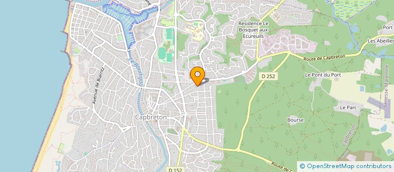 localisation de l'entreprise MADAME SARAH IZSAK  CAPBRETON