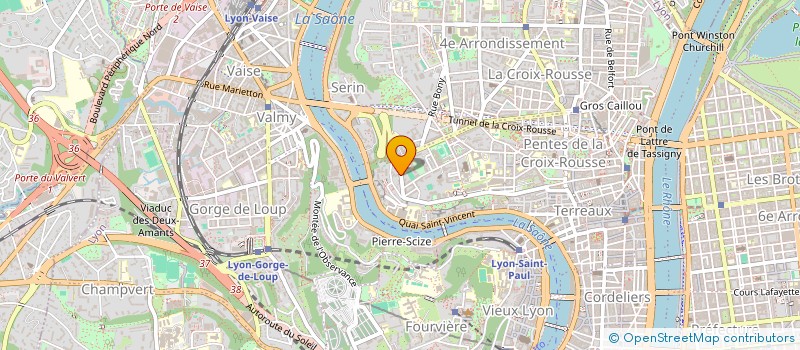 localisation de l'entreprise MADAME SARAH JAMET à LYON