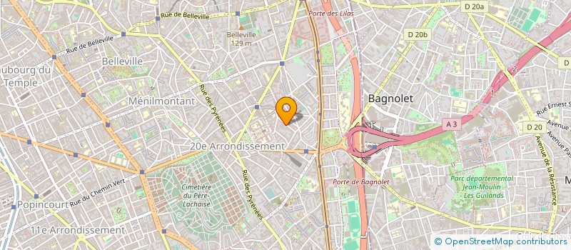 localisation de l'entreprise MADAME SARAH JANE MELLOR  PARIS