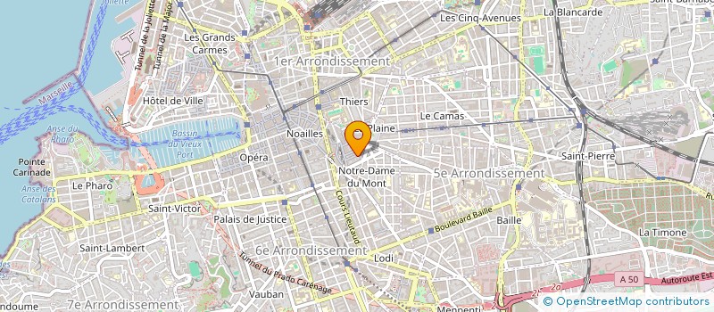 localisation de l'entreprise MADAME SARAH JEANNOT à MARSEILLE