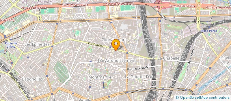 localisation de l'entreprise MADAME SARAH JEGOU  PARIS