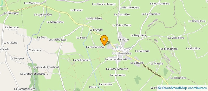 localisation de l'entreprise MADAME SARAH JENKINS  COULOUVRAY-BOISBENATRE