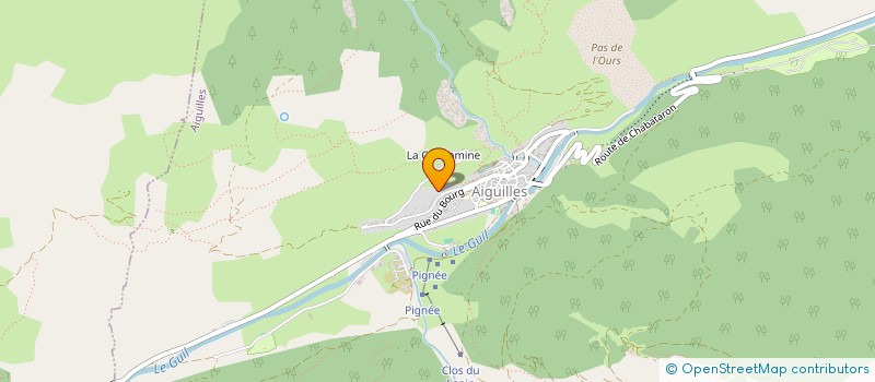 localisation de l'entreprise MADAME SARAH JEZEQUEL  AIGUILLES