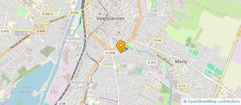 localisation de l'entreprise MADAME SARAH JONARD à VALENCIENNES