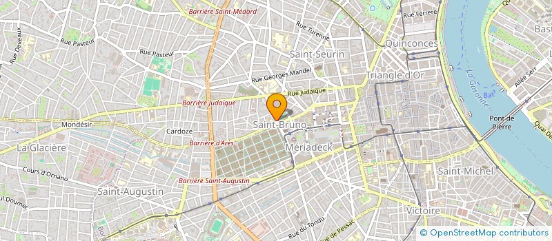 localisation de l'entreprise MADAME SARAH KABA  BORDEAUX