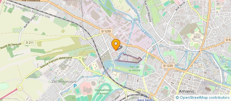 localisation de l'entreprise MADAME SARAH KABRI  AMIENS