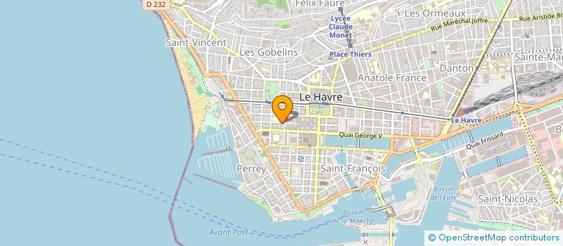 localisation de l'entreprise MADAME SARAH KAFFAZI  LE HAVRE