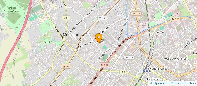 localisation de l'entreprise MADAME SARAH KAMETTE  MARCQ-EN-BARUL