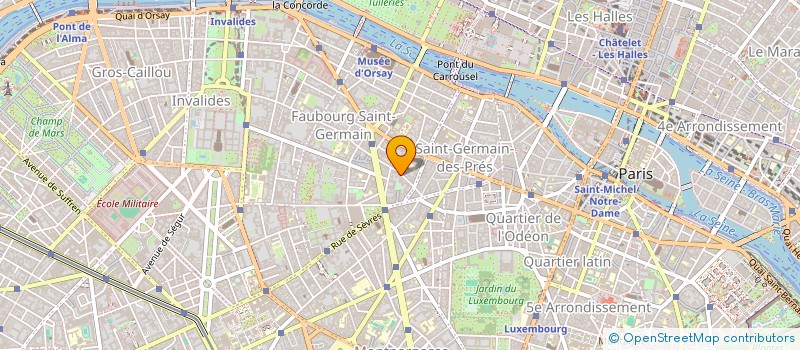 localisation de l'entreprise MADAME SARAH KASHA  PARIS