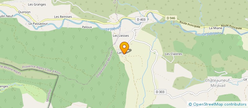 localisation de l'entreprise MADAME SARAH KATZ  CHATEAUNEUF-MIRAVAIL