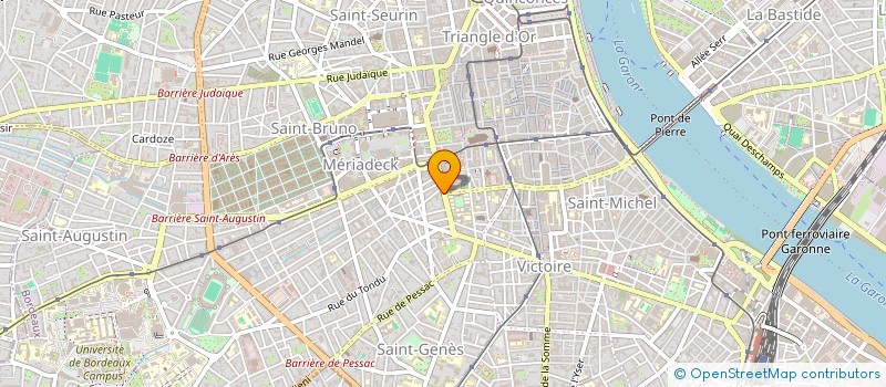 localisation de l'entreprise MADAME SARAH KECHA  BORDEAUX