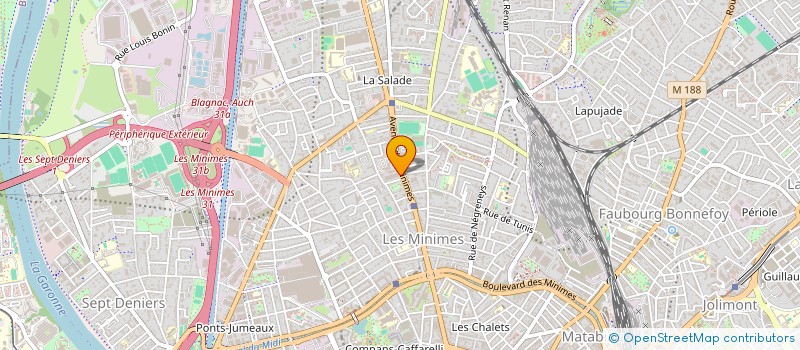 localisation de l'entreprise MADAME SARAH KENNEDY à TOULOUSE
