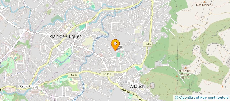 localisation de l'entreprise MADAME SARAH KERRICHE  ALLAUCH