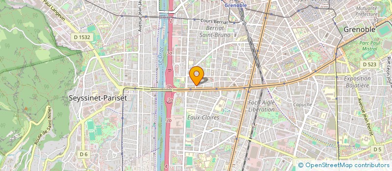 localisation de l'entreprise MADAME SARAH KHANTOUCHE à GRENOBLE