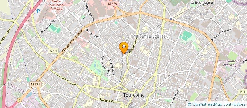 localisation de l'entreprise MADAME SARAH KHEMICI  TOURCOING
