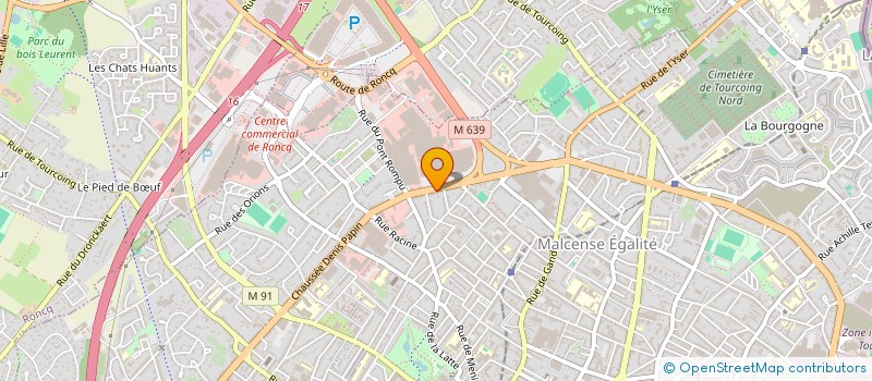 localisation de l'entreprise MADAME SARAH KHERZANE  TOURCOING