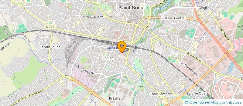 localisation de l'entreprise MADAME SARAH KHOUDIRI à SAINT-BRIEUC