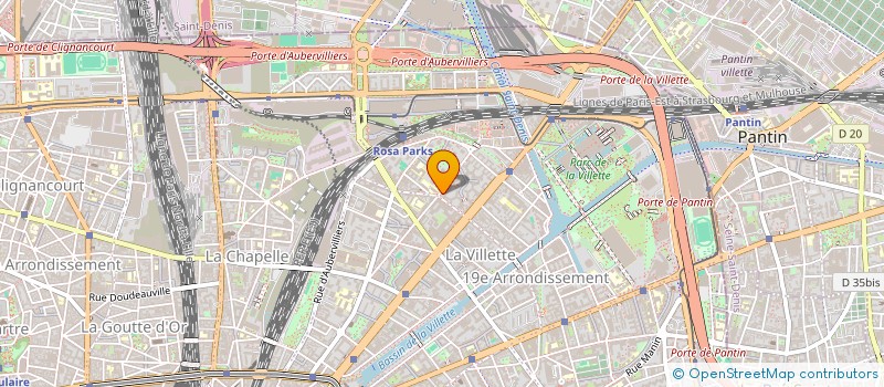 localisation de l'entreprise MADAME SARAH KIRCHENCHTEYN  PARIS