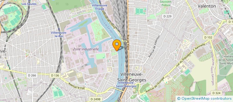 localisation de l'entreprise MADAME SARAH KISSI  VILLENEUVE-LE-ROI