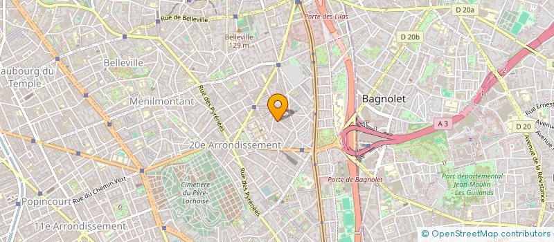 localisation de l'entreprise MADAME SARAH KON  PARIS