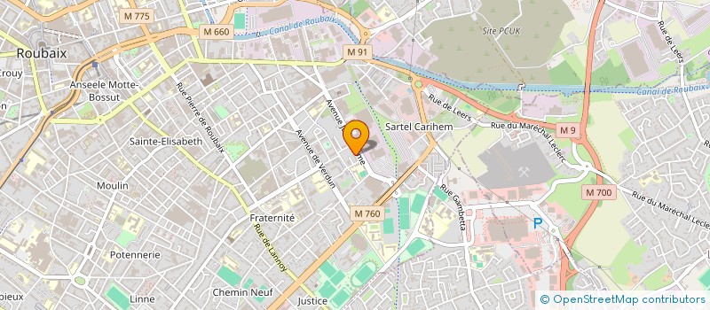 localisation de l'entreprise MADAME SARAH KOUDAR  LYS-LEZ-LANNOY