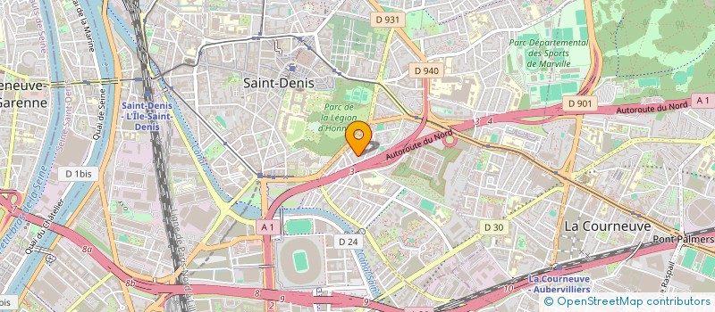 localisation de l'entreprise MADAME SARAH KOUIDRI  SAINT-DENIS