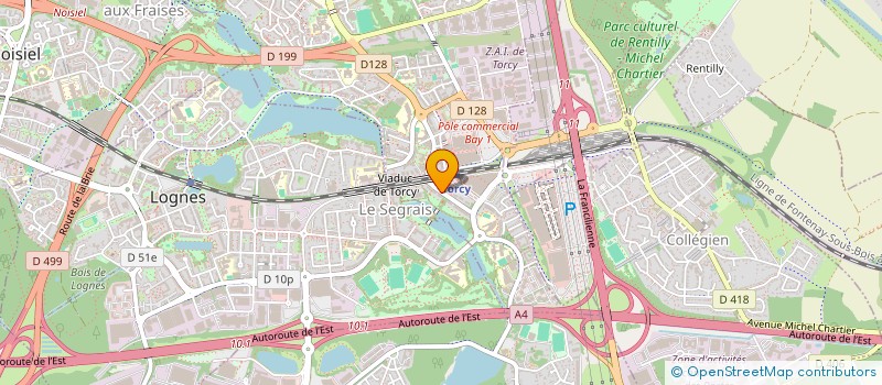 localisation de l'entreprise MADAME SARAH KOULALI  TORCY