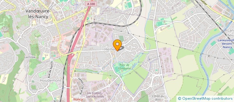 localisation de l'entreprise MADAME SARAH KRERBI  HEILLECOURT