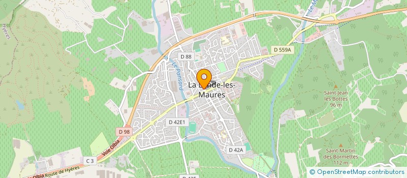 localisation de l'entreprise MADAME SARAH KUNEGEL à LA LONDE-LES-MAURES