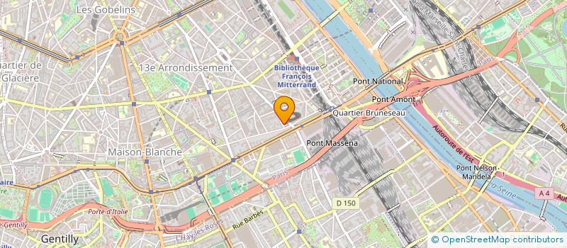 localisation de l'entreprise MADAME SARAH LAAOUINE  PARIS