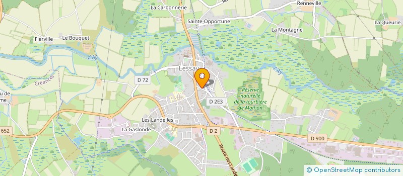 localisation de l'entreprise MADAME SARAH LACHERAY  SAINT-GERMAIN-SUR-AY