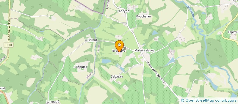 localisation de l'entreprise MADAME SARAH LAGLEIZE  EAUZE