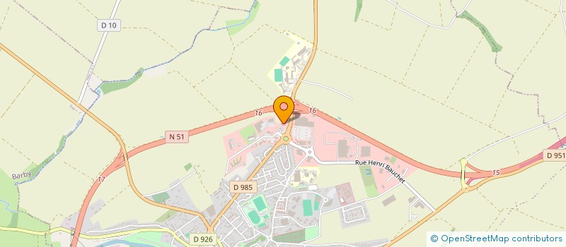 localisation de l'entreprise MADAME SARAH LAHRICHI  RETHEL