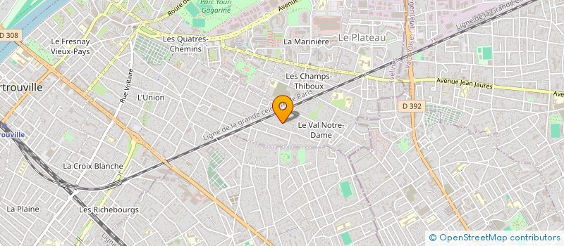 localisation de l'entreprise MADAME SARAH LAKKARI à SARTROUVILLE