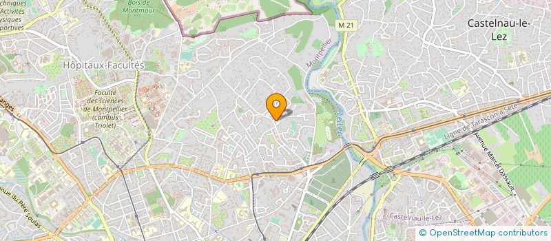 localisation de l'entreprise MADAME SARAH LAMBERT à MONTPELLIER