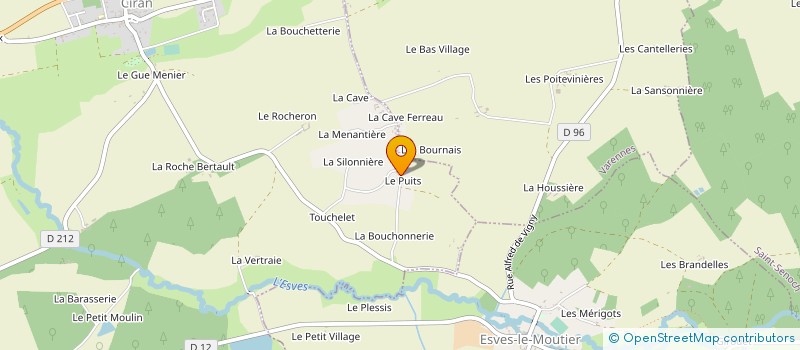 localisation de l'entreprise MADAME SARAH LAMBERT  CUSSAY