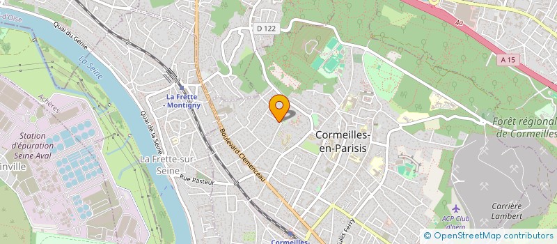 localisation de l'entreprise MADAME SARAH LAMRANI  CORMEILLES-EN-PARISIS